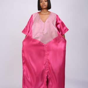 SERWAA boubou ( fuchsia / pink )