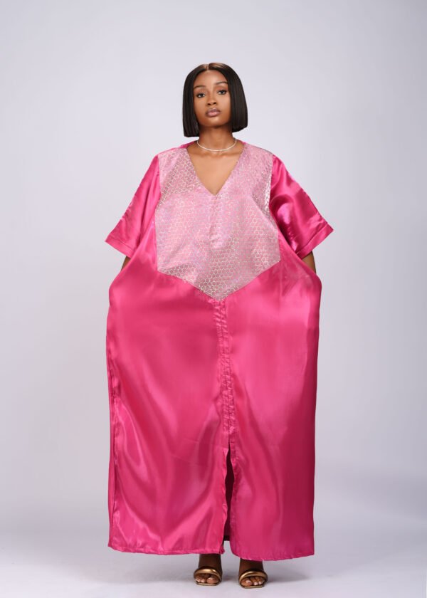 SERWAA boubou ( fuchsia / pink )
