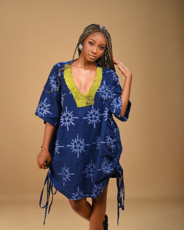 Sika Beaded Neckline