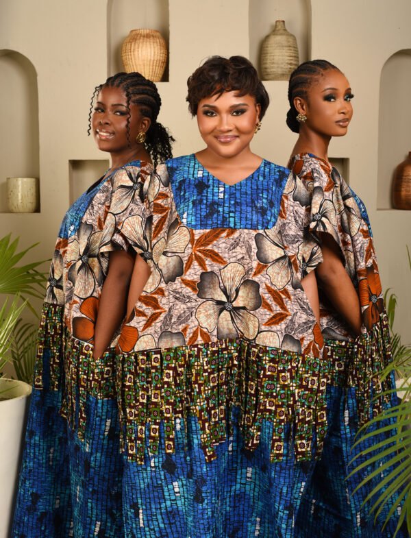 Senam boubou ( blue ) - Image 2