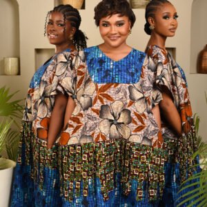 Senam boubou ( blue )